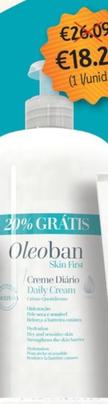 Oferta de Oleoban - Creme Diario  por 18,26€ em Auchan