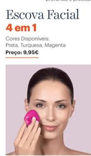 Oferta de Escova Facial Geske 4Em1 Preta por 9,95€ em Auchan