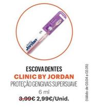 Oferta de Clinic By Jordan - Escova Dentes por 2,99€ em Auchan