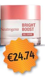Oferta de Neutrogena - Creme De Noite Bright Boost 50Ml . por 24,74€ em Auchan