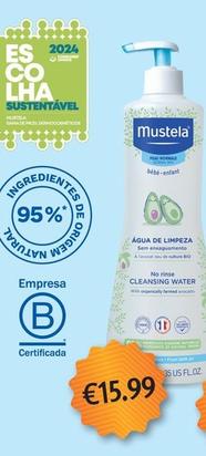 Oferta de  Mustela - Agua De Limpeza 750Ml por 15,99€ em Auchan