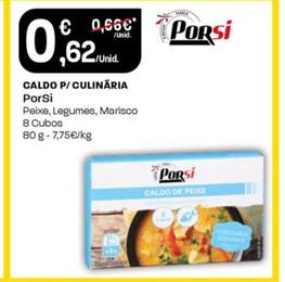 Oferta de Porsi - Caldo P/Culinária por 0,62€ em Intermarché