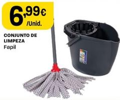 Oferta de Fapil - Conjunto De Limpeza por 6,99€ em Intermarché