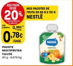 Oferta de Nestlé - Pacote Multifrutas por 0,78€ em Intermarché