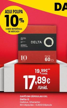 Oferta de Delta Q - Café Em Capsulas XXl por 17,89€ em Intermarché