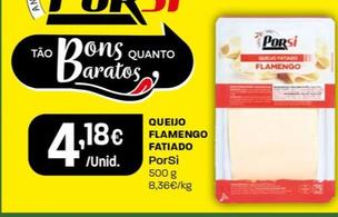 Oferta de Porsi - Queijo Flamengo Fatiado por 4,18€ em Intermarché