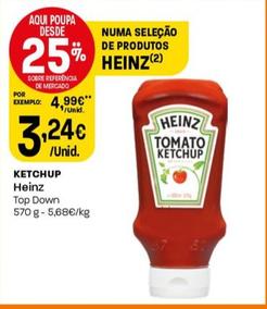 Oferta de Heinz - Ketchup por 3,24€ em Intermarché