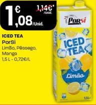 Oferta de Porsi - Iced Tea por 1,08€ em Intermarché