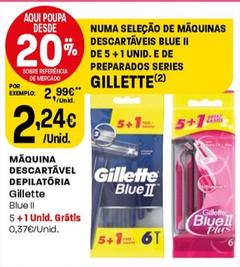 Oferta de Gillette - Máquina Descartável Depilatória por 2,24€ em Intermarché