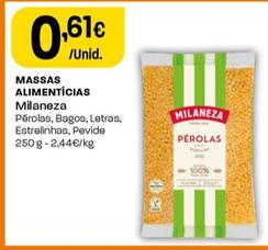 Oferta de Milaneza - Massas Alimentícias por 0,61€ em Intermarché