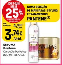 Oferta de Pantene - Espuma por 3,74€ em Intermarché