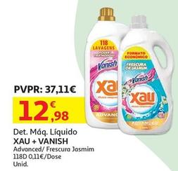 Oferta de Xau + Vanish - Det. Máq. Líquido por 12,98€ em Auchan