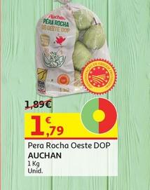 Oferta de Auchan - Pera Rocha Oeste DOP por 1,79€ em Auchan