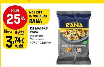 Oferta de Rana - Kit Massas por 3,74€ em Intermarché