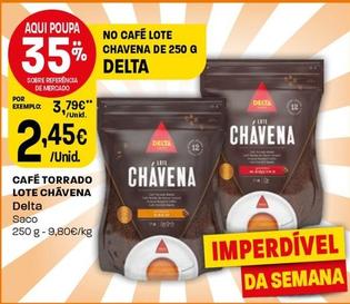 Oferta de Delta - Café Torrado Lote Chavena  por 2,45€ em Intermarché