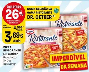 Oferta de Dr. Oetker - Pizza Ristorante por 3,69€ em Intermarché