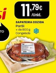 Oferta de Porsi - Sapateira Cozida por 11,79€ em Intermarché