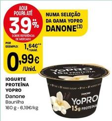 Oferta de Danone - Iogurte Proteina Yopro por 0,99€ em Intermarché