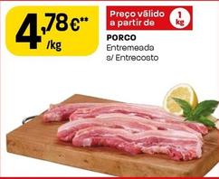 Oferta de Porco por 4,78€ em Intermarché