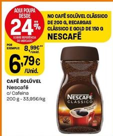 Oferta de Nescafé - Café Soluvel por 6,79€ em Intermarché
