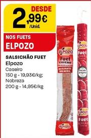 Oferta de Elpozo - Salsichão Fuet por 2,99€ em Intermarché