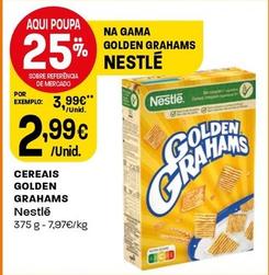 Oferta de Nestlé - Cereais Golden Grahams por 2,99€ em Intermarché