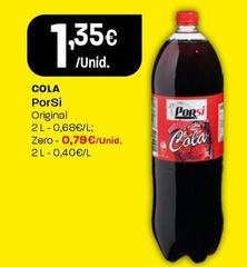 Oferta de Porsi - Cola por 1,35€ em Intermarché