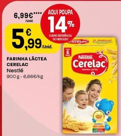 Oferta de Nestlé - Farinha Láctea Cerelac por 5,99€ em Intermarché