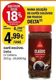 Oferta de Delta - Café Soluvel por 4,99€ em Intermarché