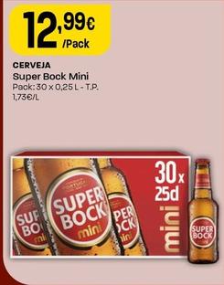Oferta de Super Bock Mini - Cerveja por 12,99€ em Intermarché