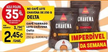 Oferta de Delta - Cafe Torrado Lote Chavena por 2,45€ em Intermarché