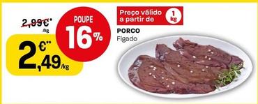Oferta de Porco por 2,49€ em Intermarché