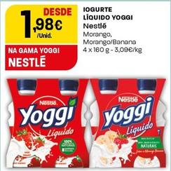 Oferta de Nestle - Iogurte Liquido Yoggi por 1,98€ em Intermarché