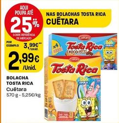 Oferta de Cuétara - Bolacha Tosta Rica por 2,99€ em Intermarché