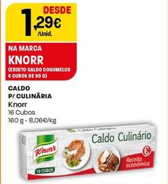 Oferta de Knorr - Caldo P/ Culinaria por 1,29€ em Intermarché