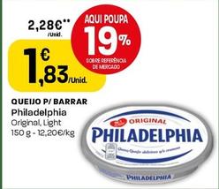 Oferta de Philadelphia - Queijo P/ Barrar  por 1,83€ em Intermarché