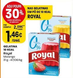 Oferta de Royal - Gelatina 10 Kcal por 1,46€ em Intermarché