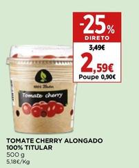 Oferta de Tomate Cherry Alongado 100% Titular por 2,59€ em El Corte Inglés