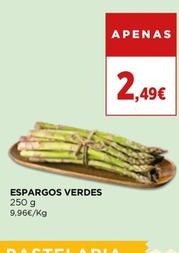 Oferta de Espargos Verdes por 2,49€ em El Corte Inglés