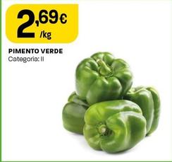 Oferta de Pimento Verde por 2,69€ em Intermarché
