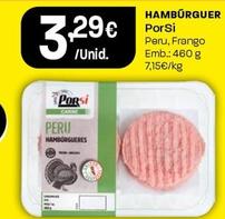 Oferta de Porsi - Hamburguer por 3,29€ em Intermarché