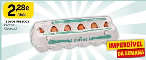 Oferta de Ovitae - 12 Ovos Frescos por 2,28€ em Intermarché