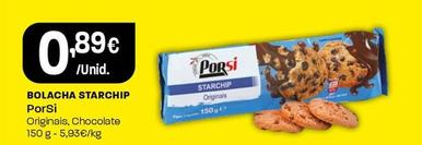 Oferta de Porsi - Bolacha Starchip por 0,89€ em Intermarché