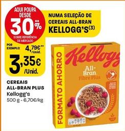 Oferta de Kellogg's - Cereais All-bran Plus por 3,35€ em Intermarché