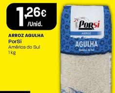 Oferta de Porsi - Arroz Agulha por 1,26€ em Intermarché
