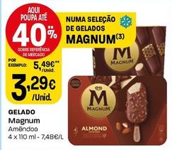 Oferta de Magnum - Gelado por 3,29€ em Intermarché