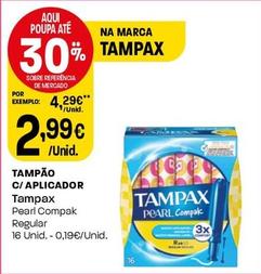 Oferta de Tampax - Tampão C/ Aplicador por 2,99€ em Intermarché