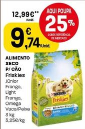 Oferta de Friskies - Alimento Seco P/ Cao por 9,74€ em Intermarché