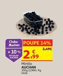 Oferta de Auchan - Mirtilo  por 2,99€ em Auchan