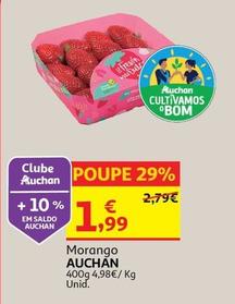 Oferta de Auchan - Morango  por 1,99€ em Auchan